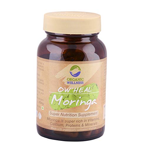Organic Wellness Moringa 90 Capsules Bottle
